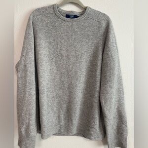 J. Crew men's Classic Gray Crewneck Sweater